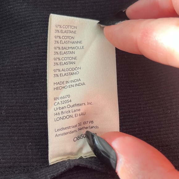 Free People Daisy Chain Cuff / Black - worn once - Picture 9 of 9